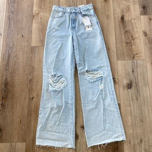 Zara Wide Leg Jeans
